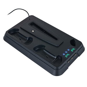 PS5�p ��p�t�@�� PS5 ��p�t�@�� Slim ��p ��p�X�^���h PS5 �X�^���h �c�u���X�^���h �t�@�� �[�d�X�^���h �N�[�����O�t�@�� �c�u�� �R���g���[���[ �[�d ���� �[�d�� USB �É� �ʏ�� PlayStation5