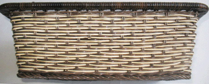 楽天市場】籐脱衣かご(小) 籐かご脱衣 ラタン脱衣かごw45d33h1510個