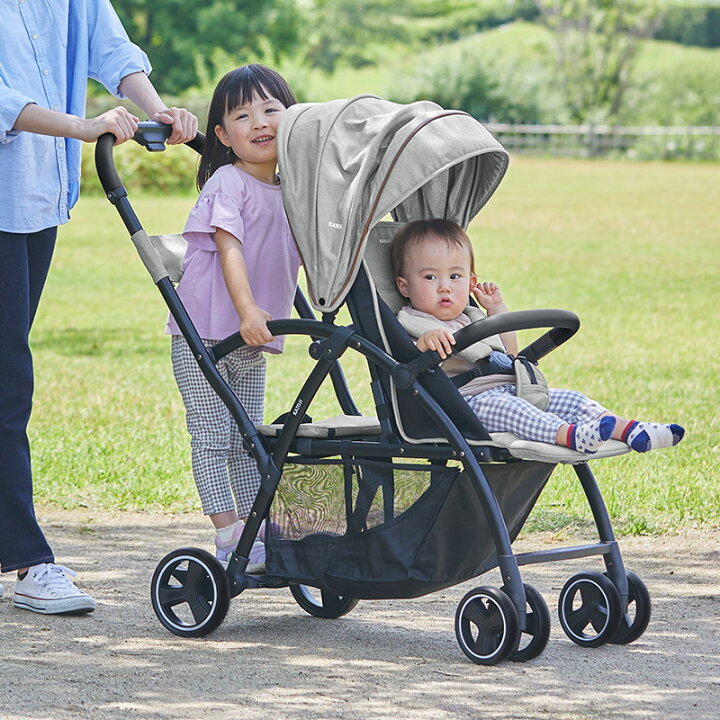 楽天市場】ベビーカー 2-Seater next 2シーター ネクスト グレー 
