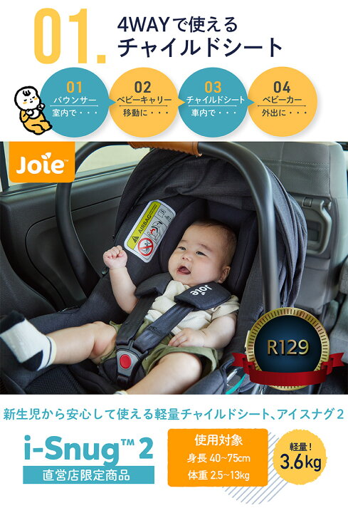 楽天市場】ベビーカー Joie ジョイー 軽量 コンパクト 折り畳み 軽量 