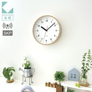 �y�����zKATOMOKU �J�g���N SKP�d�g���v plywood clock 10 �i�`������ km-76NRCS �A���b�j �y������Ή��i�z �d�g���v �Ȃ������ �v���[���g �M�t�g �q�� ���߂Ă̎��v ���v���o���� �Â� ������� ��