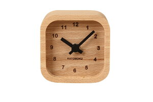 �y�����zKATOMOKU �J�g���N �u�����v muku mini clock �l�p km-25 �u�����v �z���C�g �� �u���b�N �� �� �� ���킢�� ���C �v���[���g �M�t�g
