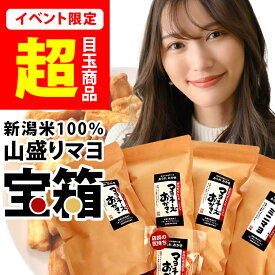 ＼4時間限定★970円オフ／【最高評価 グランプリ受賞】訳あり アウトレット 無選別 山盛り マヨおかき 宝箱 マヨネーズおかき ＆ ミニマヨ 大袋×4袋 福袋 ジャパンフードセレクション 【送料無料】 新潟米 あられ おかき 簡易包装【新潟 加藤製菓】出荷日