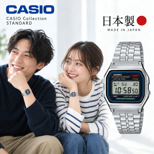 CASIO Collection STANDARD �J�V�I�E�R���N�V�����E�X�^���_�[�h �N�H�[�c�r���v �����Y �j���p�r���v A159WA-N1JH �`�[�v�J�V�I �`�v�J�V �f�W�^���\�� �f�W�^���E�H�b�` ���{�� Made in Japan