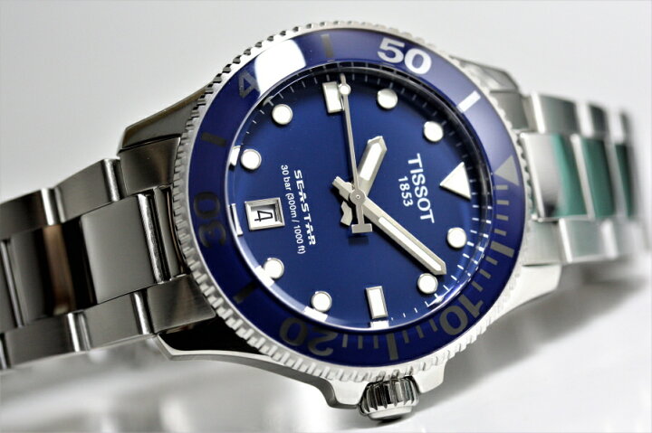 楽天市場】36ミリにサイズダウン！Tissot ティソ Seastar 1000 シー 