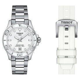 36ミリにサイズダウン！Tissot ティソ Seastar 1000 シースター クォーツ腕時計 スイス製腕時計 300m防水 正規代理店商品 ダイバーウォッチ T120.210.11.011.00