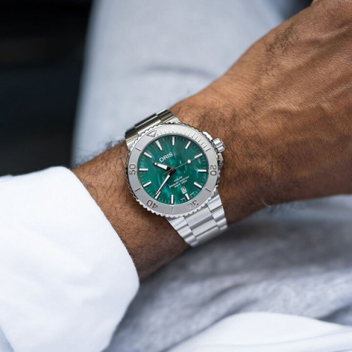 楽天市場】スイス製ORIS オリス AQUIS アクイスデイト ブレスネット  