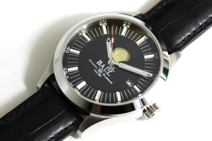 楽天市場】スイス製 BALL WATCH ボール・ウォッチ MOONPHASE ムーン 