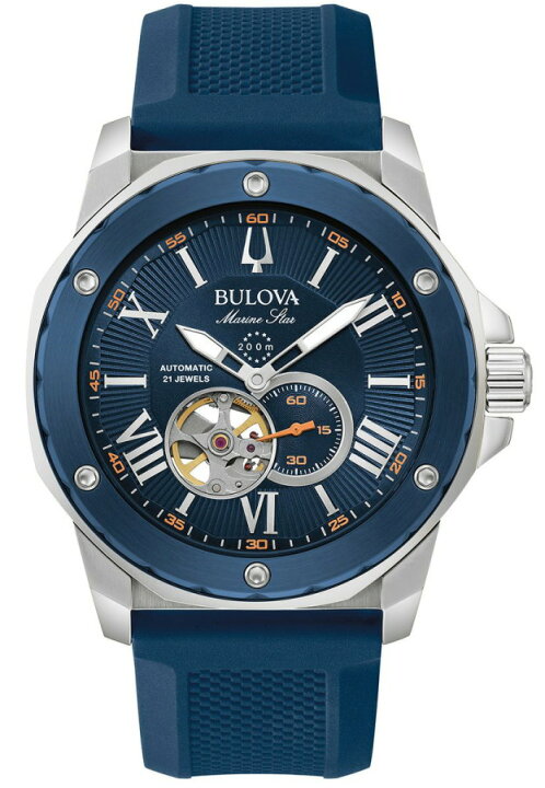 楽天市場】BULOVA ブローバ Marine Star マリンスター 200m防水セミ 