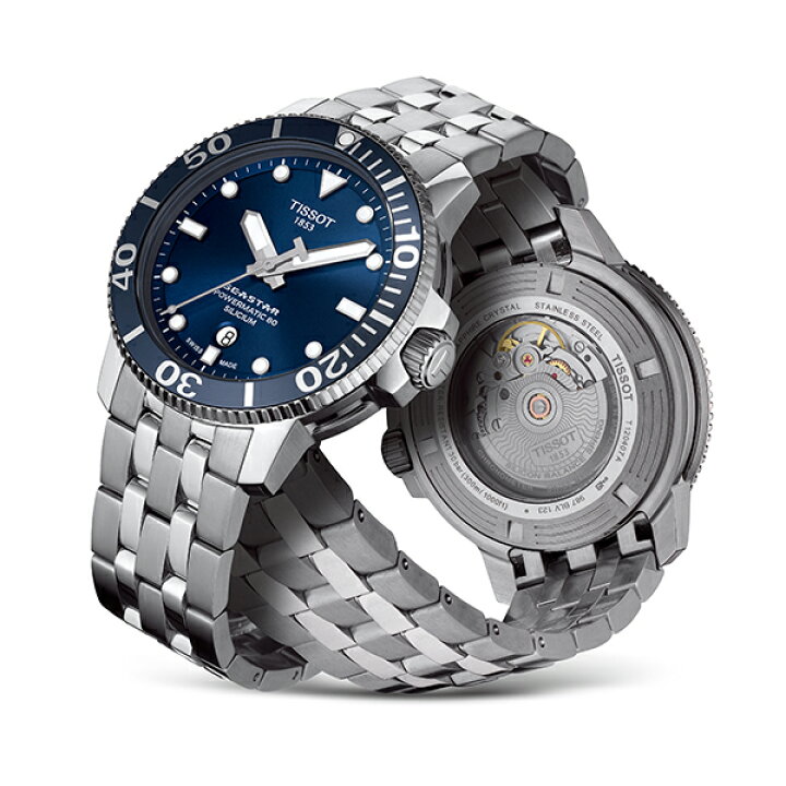 楽天市場】Tissot ティソ Seastar 1000 シースター シリシウムブルー  