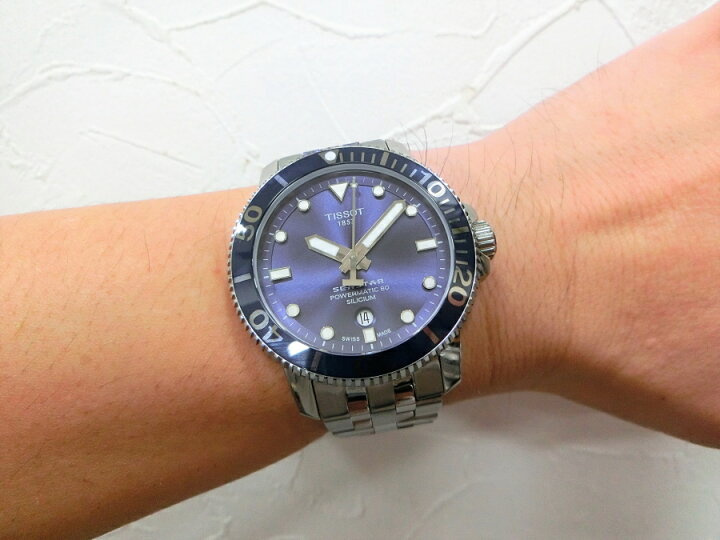 楽天市場】Tissot ティソ Seastar 1000 シースター シリシウムブルー  
