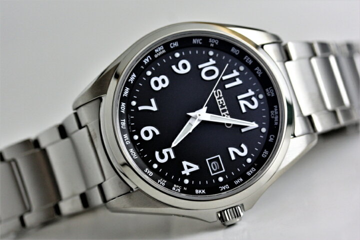 楽天市場】見やすい！ソーラー電波搭載！SEIKO セイコー チタン 