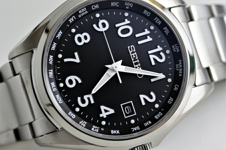 楽天市場】見やすい！ソーラー電波搭載！SEIKO セイコー チタン 