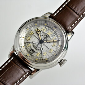 世界限定950本 ロシアのAVIATOR アビエーター DOUGLAS DAY DATE MECA-41 ダグラス・デイデイト 自動巻き腕時計 スケルトン スイス製自動巻き アビアートル腕時計