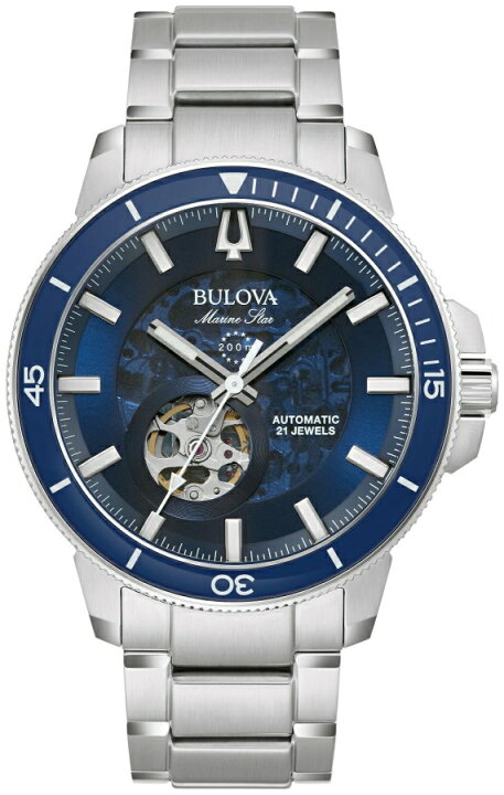 楽天市場】BULOVA ブローバ Marine Star マリンスター 半透明の  