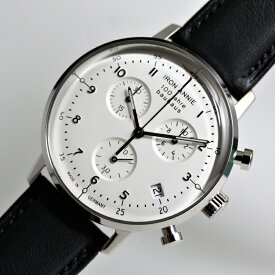 流通限定のドイツ製 IRON ANNIE アイアン・アニー Bauhaus バウハウス 100周年記念クォーツ・クロノグラフ腕時計 メンズウォッチ 正規代理店商品 Junkersユンカース