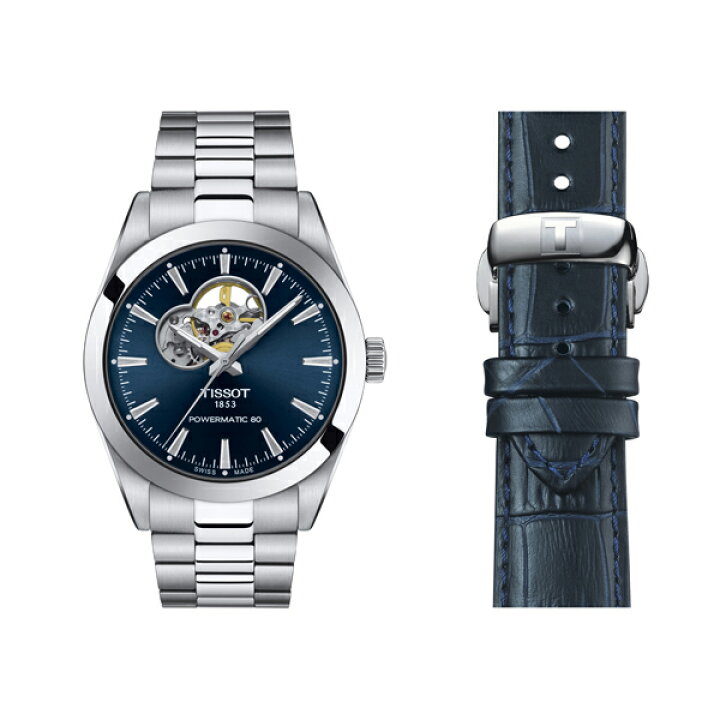 楽天市場】日本限定 スイス製Tissot ティソ ジェントルマン オープン 