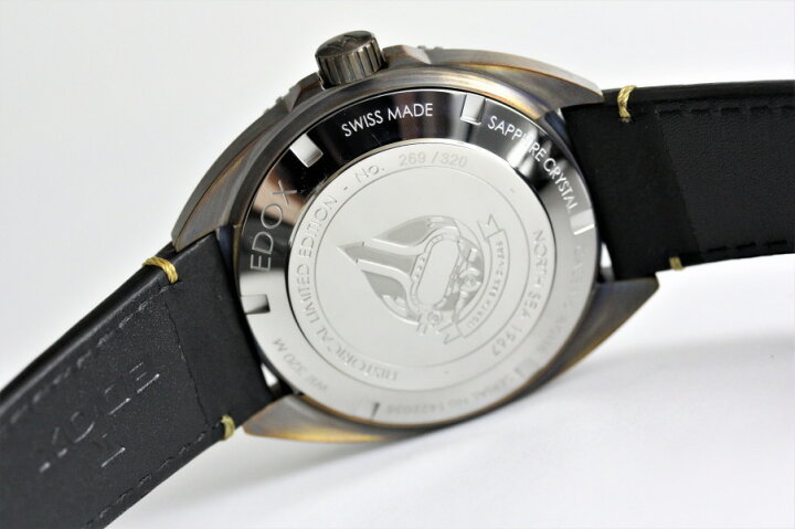 楽天市場】在庫処分価格！世界限定320本 スイス製 EDOX エドックス 