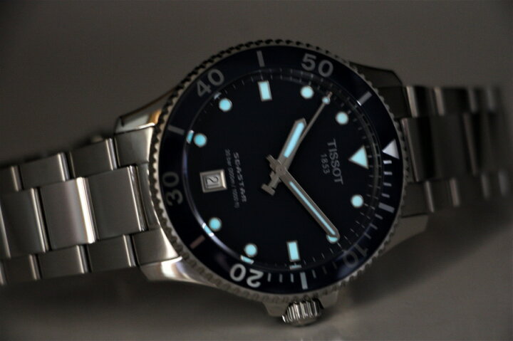 楽天市場】40ミリ！Tissot ティソ Seastar 1000 シースター クォーツ 