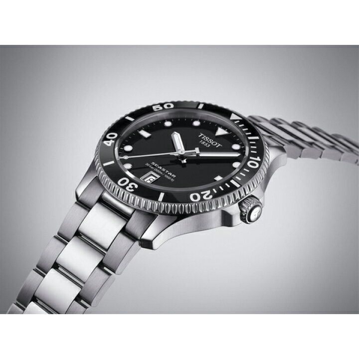 楽天市場】40ミリ！Tissot ティソ Seastar 1000 シースター クォーツ 