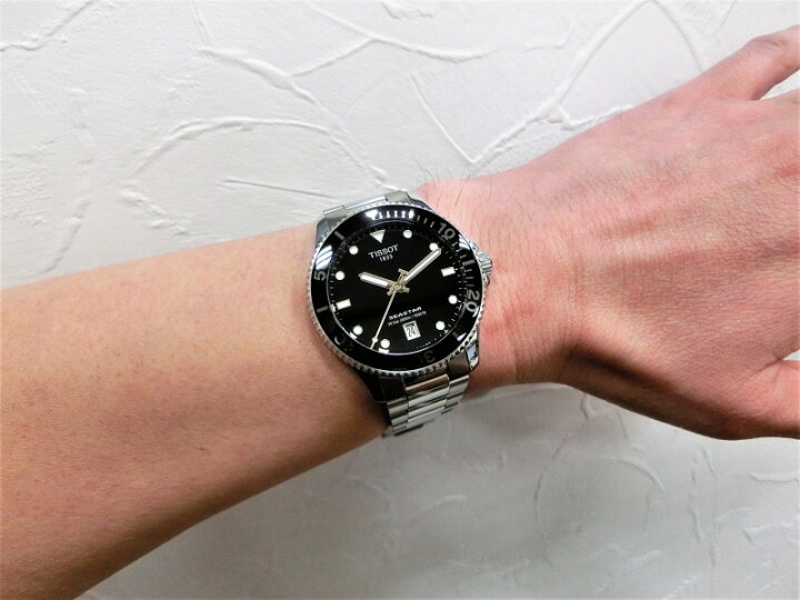 楽天市場】40ミリ！Tissot ティソ Seastar 1000 シースター クォーツ  