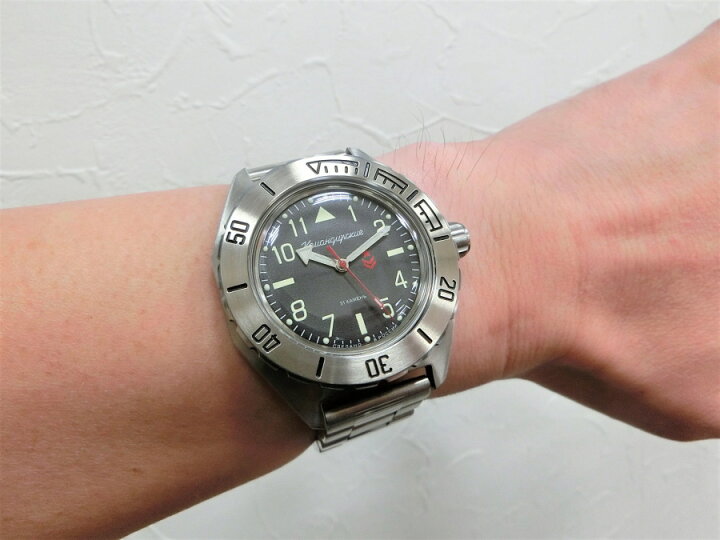 楽天市場】BOCTOK ボストーク コマンダスキー 24時間表示自動巻き 