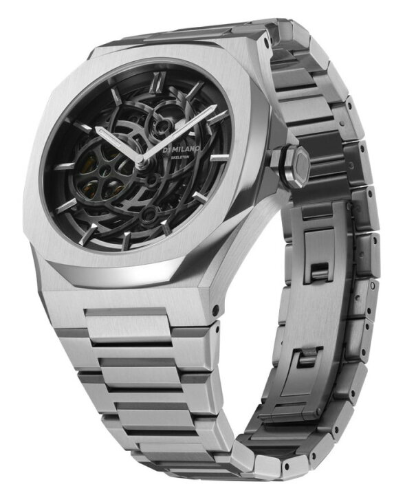 楽天市場】D1 MILANO ディーワンミラノ スケルトン自動巻き腕時計  