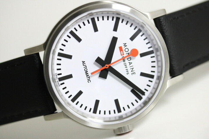 楽天市場】スイス鉄道公式時計MONDAINE モンディーン 自動巻き腕時計  