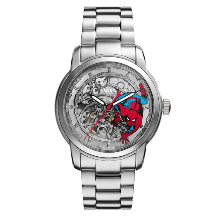 楽天市場】限定 MARVEL x Fossil マーベルとフォッシルのコラボモデル 
