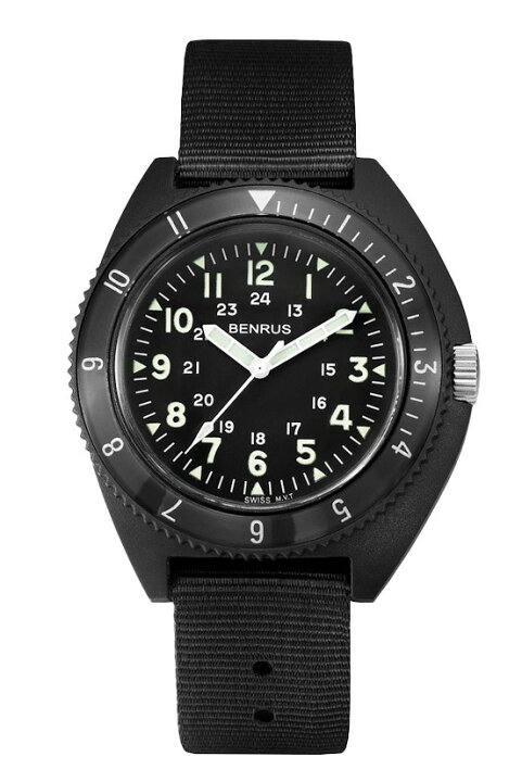 楽天市場】アメリカ軍採用 BENRUS ベンラス TYPE3 タイプ3 復刻モデル 