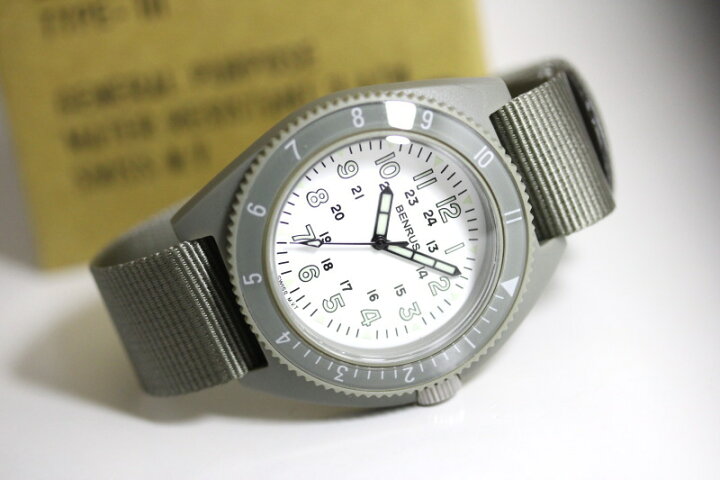 楽天市場】アメリカ軍採用 BENRUS ベンラス TYPE3 タイプ3 復刻モデル 