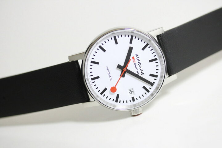 新品電池】 MONDAINE モンディーン メンズ 腕時計 新品ベルト MONDAINE(モンディーン)