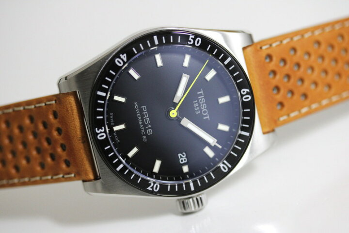 楽天市場】スイス製 Tissot ティソ PR516 自動巻き腕時計 38ミリ 