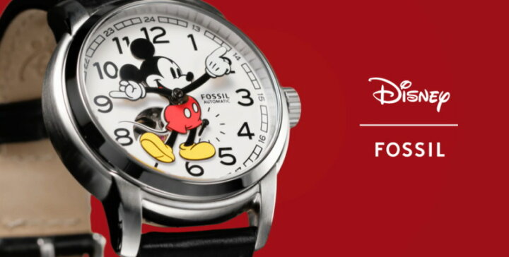 楽天市場】MICKEY MOUSE ミッキーマウス × FOSSIL フォッシル 