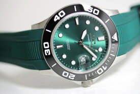 TECHNOS テクノス 10気圧防水 クォーツ腕時計 メンズウォッチ 男性用腕時計 セラミックベゼル シーウルフ