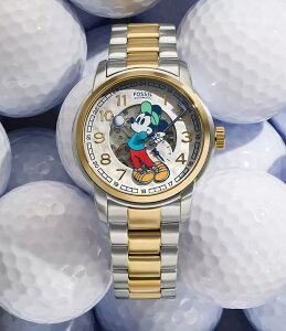 MICKEY MOUSE ~bL[}EX × FOSSIL tHbV StEHb` fBYj[ ~bL[}EXEHb` rv 40~ Y fB[X fBYj[EHb`