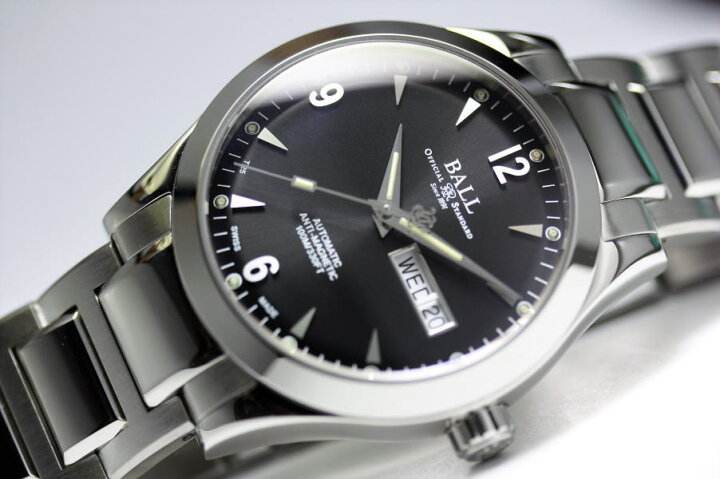 楽天市場 在庫処分価格 スイス製ball Watch ボール ウォッチ エンジニアオハイオ自動巻き腕時計 Ohio40mm マイクロガスライト 並行輸入 170 500円 送料無料 加坪屋 かつぼや