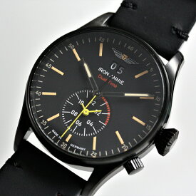 ドイツ製IRON ANNIE アイアン・アニー FLIGHT CONTROL 2ヶ国時刻表示のデュアルタイム搭載腕時計 メンズウォッチ 正規代理店商品 Junkers ユンカース フライト・コントロール ビックデイト