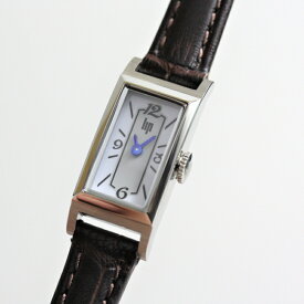 フランスのLIP リップ T-13 レディースウォッチ シルバーカラー 女性用腕時計 チャーチルモデル 雑誌掲載モデル 角形ケース
