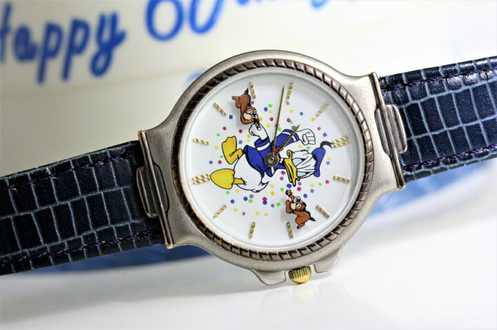 楽天市場】【中古】限定5000本 ドナルドダック生誕60周年記念ウォッチ  