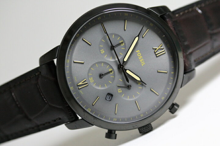 楽天市場】FOSSIL フォッシル クォーツ・クロノグラフ・デザイン 