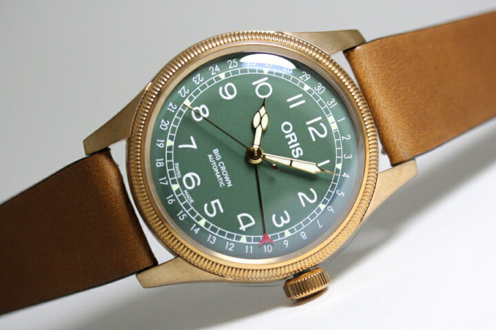 楽天市場】80周年記念 スイス製ORIS オリス Big Crown Pointer Date 