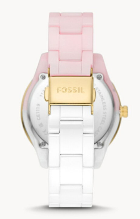 楽天市場】FOSSIL フォッシル STELLA マルチファンクション ピンク 