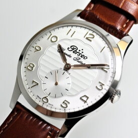 イタリア鉄道時計のPerseo ペルセオ Grande Settebello 手巻き腕時計 国内正規品 ユニタスETA6376 グランド・セッテベロ
