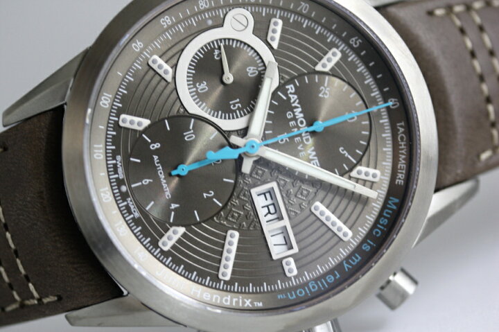 楽天市場 世界限定500本のjimi Hendrix ジミ ヘンドリックス Raymond Weil レイモンド ウェイル コラボモデル自動巻きクロノグラフ腕時計 メーカー希望小売価格396 000円 レイモンドウィル Freelancerフリーランサー ジミヘン 加坪屋 かつぼや
