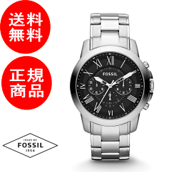 FOSSIL【フォッシル】Grant Chronographクォーツ・デザインウォッチ/ステンレスバンド仕様/メーカー希望小売価格20,900円/送料無料