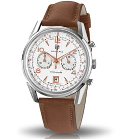 フランスのLIP リップ HIMARAYA ヒマラヤ クロノグラフ腕時計アルピニスト/クロノリップ/ケース直径約40ミリ/メーカー希望小売価格52,800円/送料無料