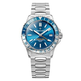 イタリアの時計ブランド Venezianico ヴェネチアニコ NEREIDE GMT 自動巻き腕時計 メンズ ボーイズサイズ