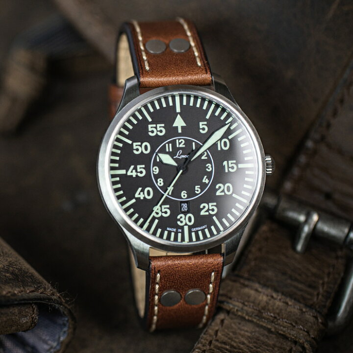 楽天市場】復刻！ドイツ空軍採用の Laco ラコ クォーツ・ミリタリー 