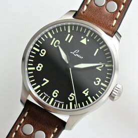 復刻！ドイツ空軍採用の Laco ラコ 自動巻き腕時計AUGSBURG アウグスブルグ ミリタリーウォッチ 正規代理店商品 送料無料 861688.2
